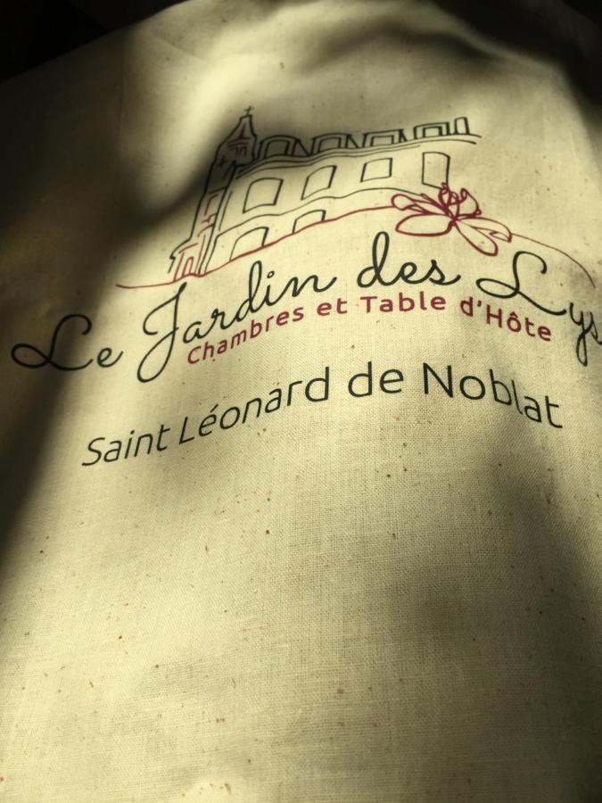Le Jardin Des Lys Bed & Breakfast Saint-Leonard-de-Noblat Exterior photo